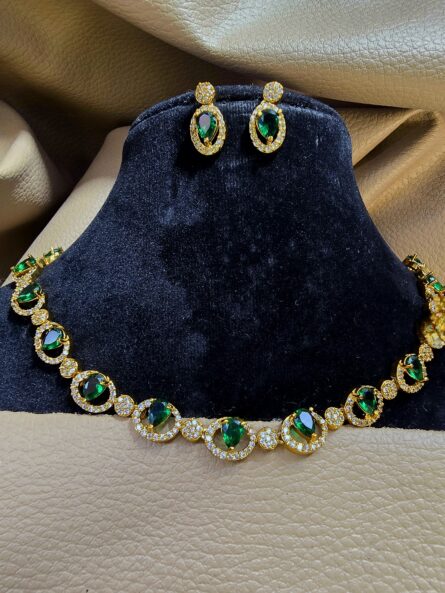 CZ necklace set - Image 3